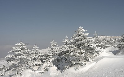 소백산 설경