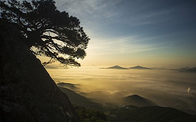 신불산에서