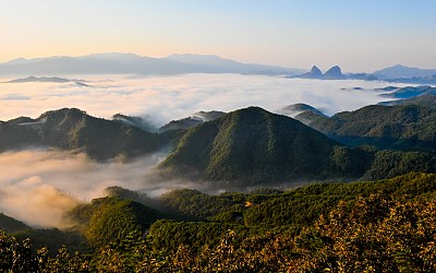 부귀산의 운해