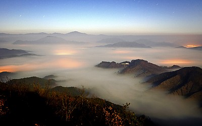 부귀산 운해