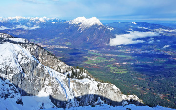 알프스산(1776m)-오스트리아-