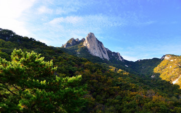 도봉산의 청명한 가을