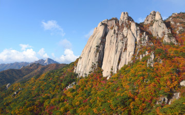 도봉산 선인봉 단풍