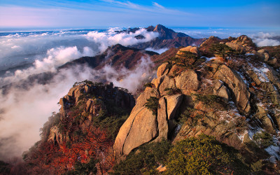 도봉산의 가을