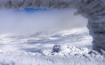 한라산 오르는 사람들..