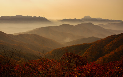 고령산의 아침