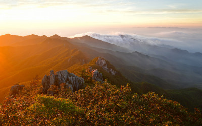 팔공산 동봉에서