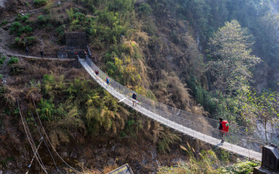 네팔 안나푸르나 가는길...