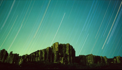 무등산 서석대 와 장불재  별 이 흐르는 밤 - 무등산