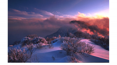 중봉의 오후(지리산)