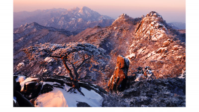 북한산의 설경(북한산)