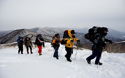 함백산에서..