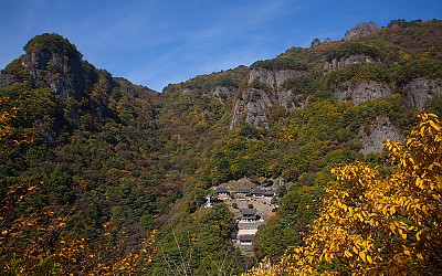 청량산 단풍상황