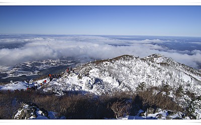 덕유산 설경