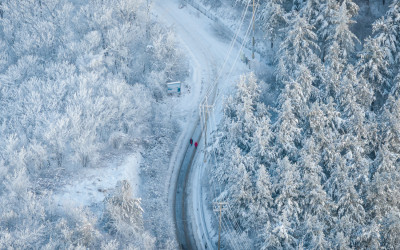 태기산 올라가는길