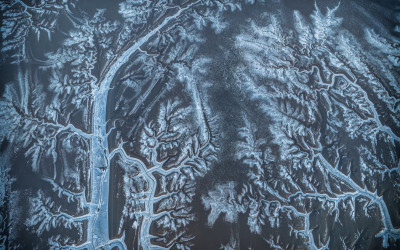 한파가 그린 수묵화