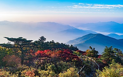 반야봉의 가을 - 지리산