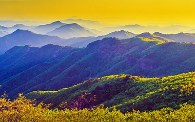 용담 사람들 이야기 운장산 연초록으로 노래하다-운장산