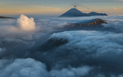 브로모 화산 운해