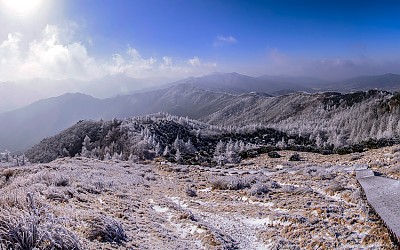 지리산 능선길