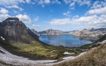 백두산 천지 (서파)