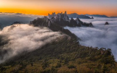 국립공원 제1경 설악 공룡능선