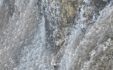 능선위의 산객들