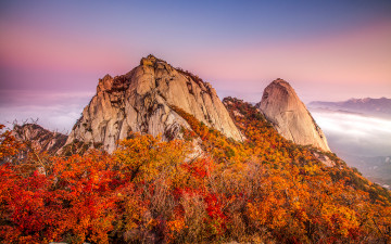 백운봉의 가을색