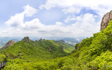 신록이 아름다운 월출산