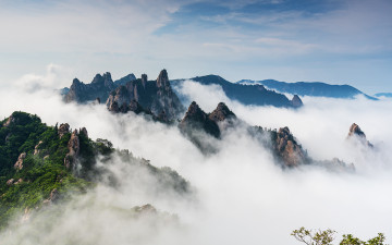 공룡능선 운해 좋은 날