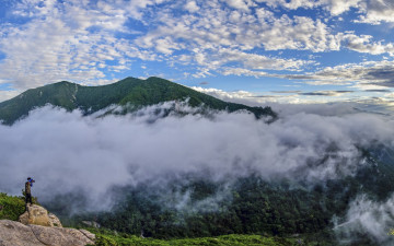 신선대에서 자화상