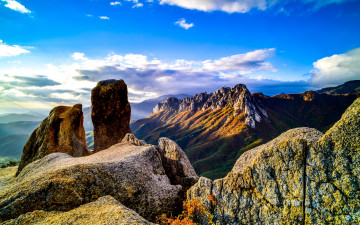 울산암의 가을빛