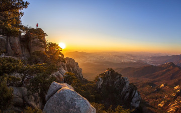 도봉산 비선대에 서다.