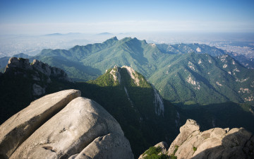 북한산 백운대의 봄