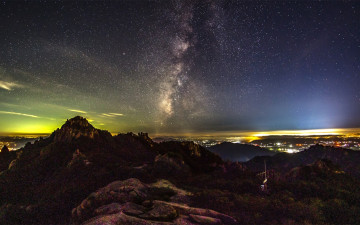 은하수를 바라보면서