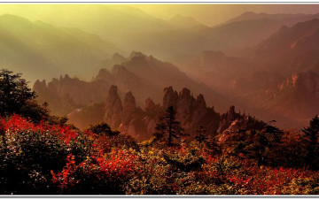 설악의 가을 빛