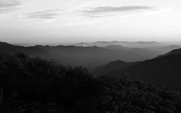 덕유능선을 향하여