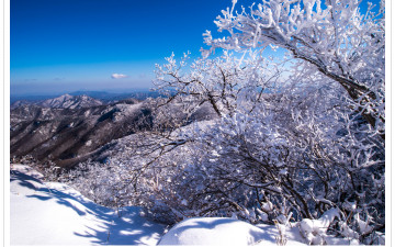 운장산 겨울