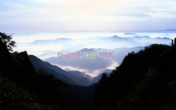 대둔산의 아침