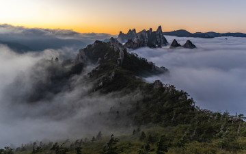 설악산 신선대에서