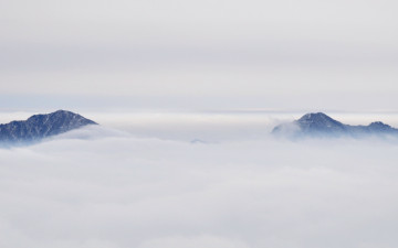덕유산  향적봉 에서  본 운해의 바다
