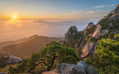 도봉산 Y계곡 일출