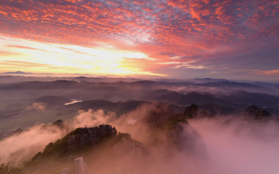 월출산의 여명 ~