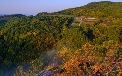 물들어가는 주왕산