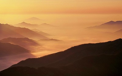 노고단 운해