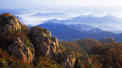 대둔산의 가을