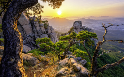 일출을 바라보며